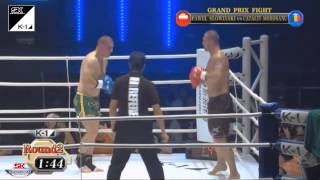 Catalin Morosanu vs Paul Slowinski  K1 WGP 16  Tokyo Japan October 14th 2012 [upl. by Gromme440]