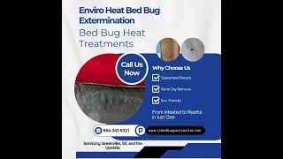 Enviro Heat Bed Bug Extermination Greenville SC bedbuginfestation bedbugscontrol bedbugservice [upl. by Hardan]