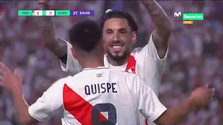 PERÚ vs R DOMINICANA PIERO QUISPE marcó el tercer gol del partido  AMISTOSO INTERNACIONAL 🇵🇪⚽️🇩🇴 [upl. by Westfahl]