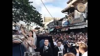 Toni Gonzaga amp Paul Soriano wedding [upl. by Dzoba]