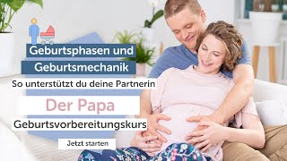 Geburtsphasen und Geburtsmechanik  Schwanger  Partner Geburtsvorbereitung  Keleya [upl. by Kenti]