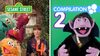 1234 Counting with Elmo amp Friends  Sesame Street Numbers Compilation [upl. by Puglia]