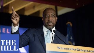 Ebenezer Baptist Pastor Raphael Warnock announces Senate campaign [upl. by Aihsiym674]