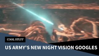 US Army New Enhanced Night Vision GoggleBinoculars ENVGB Demonstrated [upl. by Aivart]