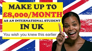 How to make money as an International Student working more than 20 hours on student VISA UK 2022 [upl. by Yuria993]