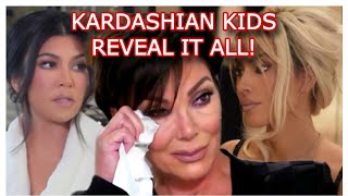 Kardashian KIDS Exposing THE FAMILY TRUTH North West and Mason Disick [upl. by Llerraf]