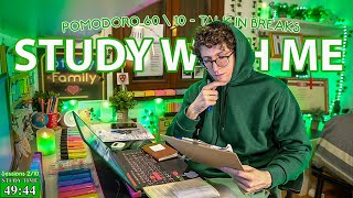 STUDY WITH ME LIVE POMODORO  10 HOURS STUDY CHALLENGE ✨ Harvard Student Relaxing Rain Sounds [upl. by Vinna]