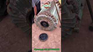 Large Electric Motor Disassembly Electric Motor Recycling Machine  How To Dismantle Large Motors [upl. by Tippets291]