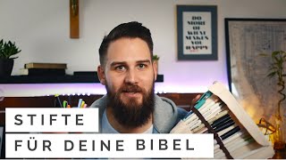 Die besten Stifte um in der Bibel zu schreiben Stifte amp Marker Review [upl. by Nnylacissej636]