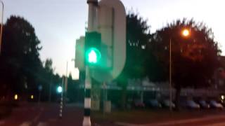 4 pedestrian traffic lights in Geleen [upl. by Siocnarf]