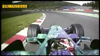 F1 2007  Belgium FP3  Rubens Barrichello Onboard Lap [upl. by Caron]