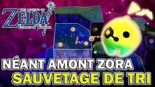 SAUVER LES 5 COMPAGNON DE TRI dans le NÉANT DE L’AMONT DE LA ZORA  Zelda  Echoes of Wisdom [upl. by Nerita826]