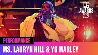 Ms Lauryn Hill amp Son YG Marley Perform quotPraise Jah In The Moonlightquot  BET Awards 24 [upl. by Odranar106]