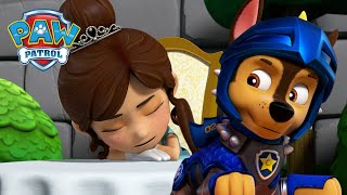 Rescue Knight pups save the kingdom from a magical sleep spell  PAW Patrol Episode Compilation [upl. by Oremar]