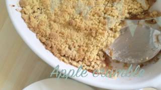 Apple Crumble  Easy recipe [upl. by Eical]