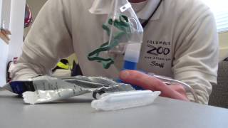 How to Prepare Albuterol and use it in a Nebulizer [upl. by Yelknirb328]