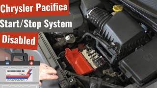 Chrysler Pacifica  Start Stop System Disabled [upl. by Sheree]