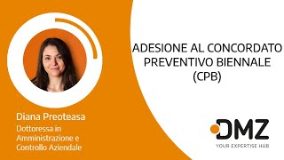 Adesione al Concordato Preventivo Biennale CPB [upl. by Drannek]