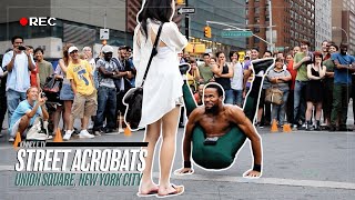 Street Acrobats Perform in Union Square [upl. by Perce]