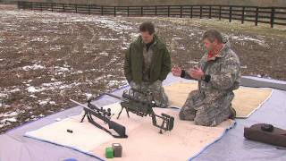 Shooting M4 Carbine at range in Afghanistan [upl. by Marsiella202]