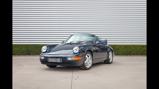 Porsche 911  964 Carrera 4 Cabriolet [upl. by Sinnel]