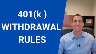 Your 401k – How do you use it What are the 401k withdrawal rules [upl. by Dreher]