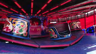 The Waltzer Ride At Funland Weston Super Mare 2 June 2018 [upl. by Nitreb250]