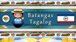 The Sound of the Batangas Tagalog language  dialect Numbers Greetings Words amp Sample Text [upl. by Annairdua178]