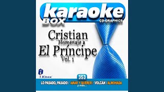 Lo Pasado Pasado Karaoke Version [upl. by Yeldahc536]