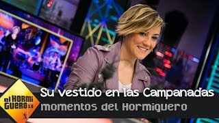 Cristina Pardo desvela algunos detalles sobre su vestido de las Campanadas 2018  El Hormiguero 30 [upl. by Batha554]