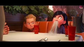 Incredibles 2 2018  Restaurant Scene [upl. by Llabmik]