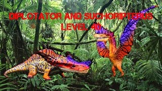 Jurassic World The Game  Diplotator and Suchoripterus Level 40 [upl. by Jola]