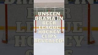 Hilarious Beer League Drama MustSee Clip 🍻🏒 [upl. by Jephum]