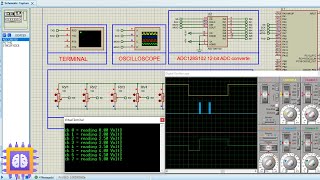 MultiChannel ADC Data Acquisition with ADC128S102 and STM32 via SPI Communication [upl. by Itram]