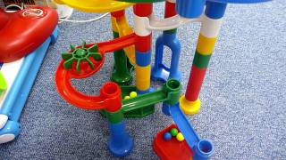 KUMON  NEWくみくみスロープ Marble run machine [upl. by Hedve]