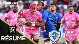 TOP 14  Résumé 1ère moitié Castres Olympique vs Stade Français Paris  J25  Saison 20232024 [upl. by Nataniel853]