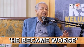 Anwar became worse than those he wanted to reform  Dr M [upl. by Ynolem179]