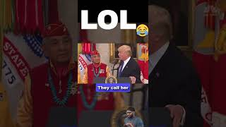 Classic Trump Moments pocahontas [upl. by Eedeed945]