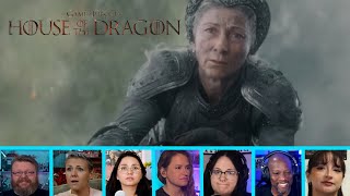 Reactors Reacting to AEMOND AMBUSHING RHAENYS  House of the Dragon S02E04 [upl. by Rama]