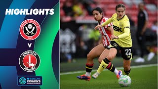 Ellie Brazil hits winner for Addicks  Sheffield United v Charlton Athletic Highlights 202425 [upl. by Etnomal]