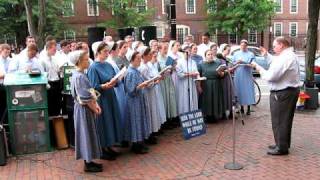 Mennonite Choir in Harvard Square [upl. by Gile]