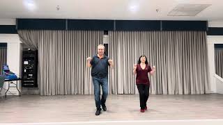 MA INSOR LA ANUL IN MAI Line Dance Andrei Osanu ROM DemoTutorial by Ira Weisburd [upl. by Novahc529]