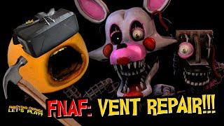 FNAF VR 4 Mangle Vent Repair Annoying Orange Plays [upl. by Ffilc]