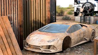 Rebuilding Lamborghini Huracan Evo  Forza Horizon 5  Logitech G29 Gameplay [upl. by Teodora191]