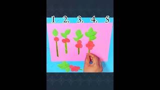 Counting art numbers preschool drawing art [upl. by Randee]