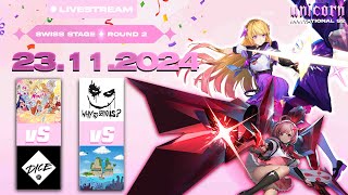 WSS vs OP  WinX vs DICE  SWISS STAGE VÒNG 2  UNICORN INVITATIONAL WINTER 2024  NGÀY 2311 [upl. by Atiuqahs]