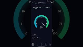 Speed test 5g iliad fatto a Passo Corese in provincia di Rieti distanza dalla bts circa 1 km [upl. by Esom]