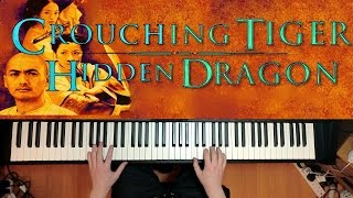 Crouching Tiger Hidden Dragon 卧虎藏龙  The Eternal Vow  Piano Solo [upl. by Namad274]