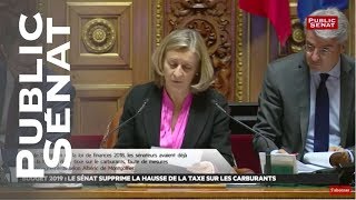 Gel de la taxe sur les carburants  Les matins du Sénat 27122018 [upl. by Phyllis393]