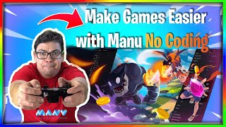 How to Make Games Without Coding 🎮 Mobile Game Development [upl. by Niuqram203]